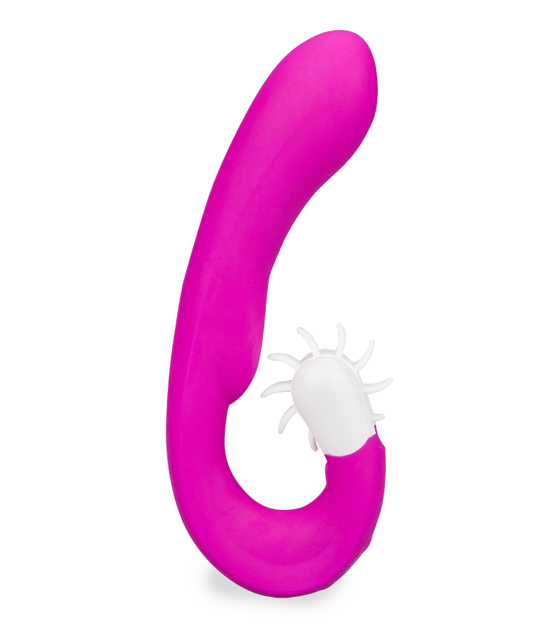 Vibrator mit Klitorisstimulator Alicia