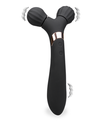 Vibrator mit Massagekopf Wino