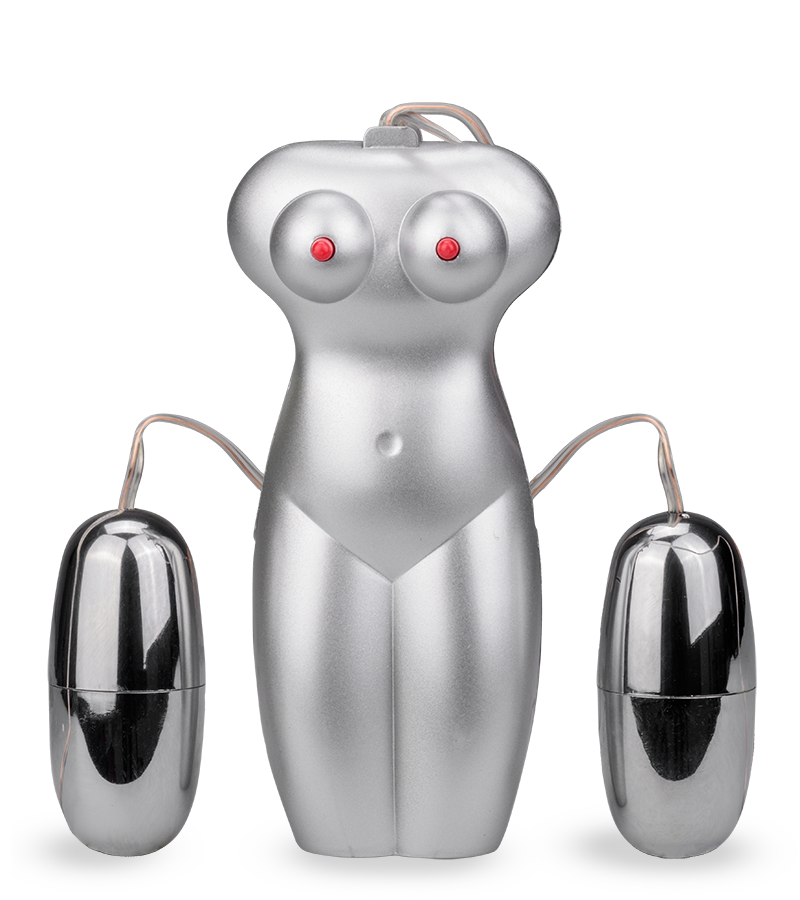 Vibrierende Kunstvagina mit Anus