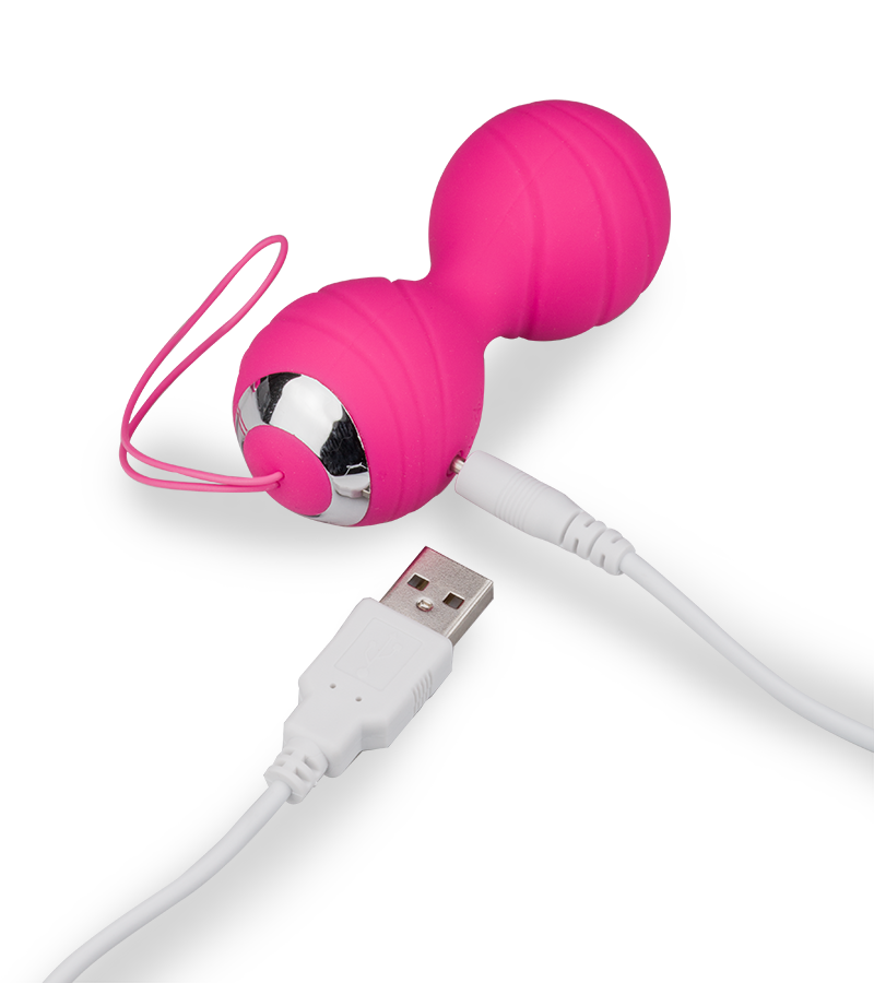 Vibrierende Liebeskugeln mit Vibrator-Fernbedienung