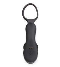 Laden Sie das Bild in den Galerie-Viewer, Vibrierender Analplug mit Stoßfunktion und Cockring Hera