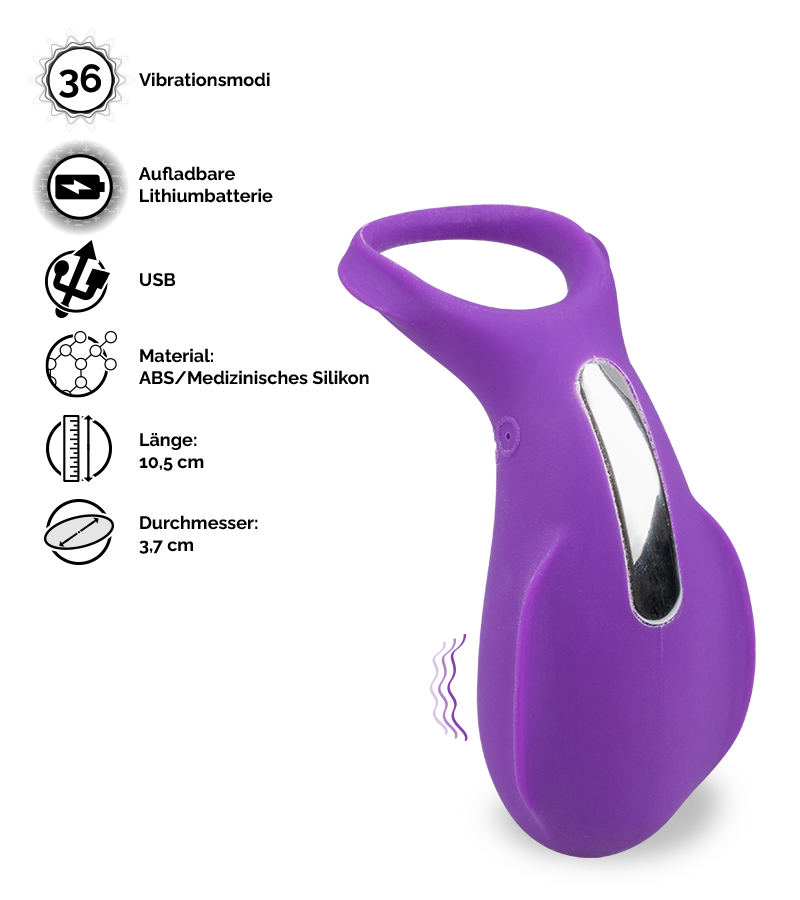 Vibrierender Cockring Shelly