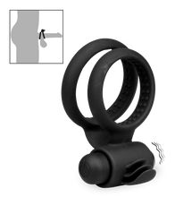 Laden Sie das Bild in den Galerie-Viewer, Vibrierender Doppel-Cockring Copilot