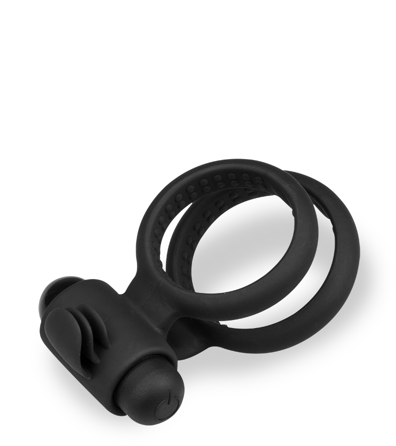 Vibrierender Doppel-Cockring Copilot