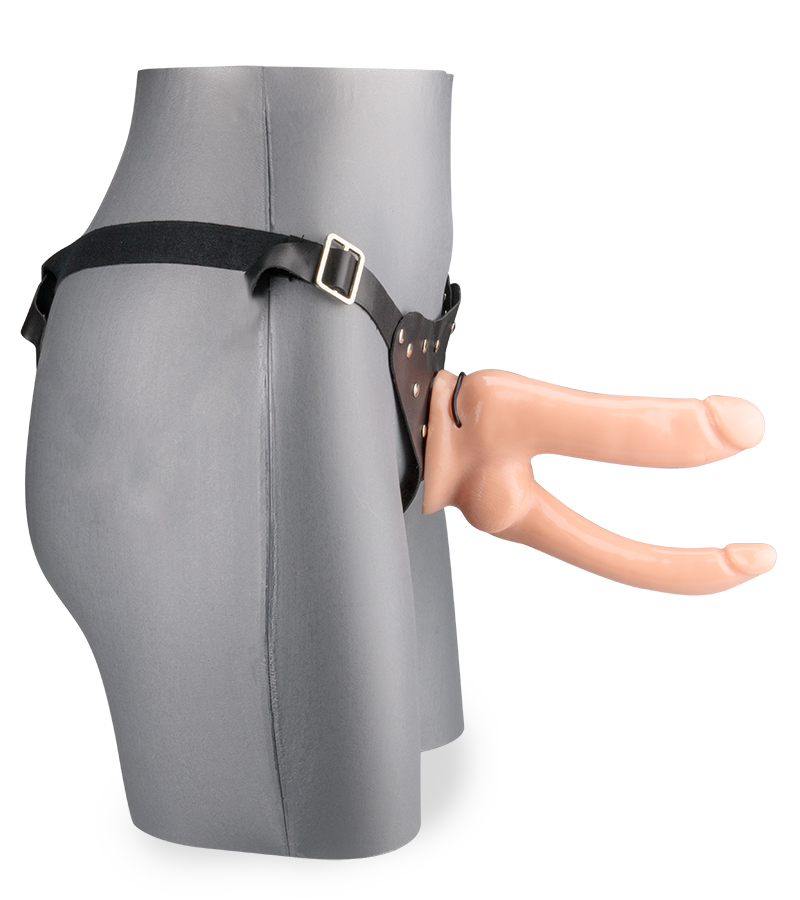 Vibrierender Doppel-Strap-On