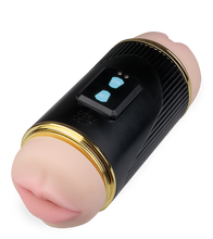 Laden Sie das Bild in den Galerie-Viewer, Vibrierender Masturbator mit Vagina und Mund Wild