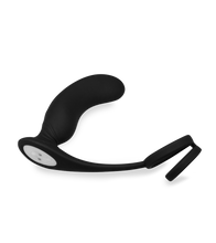 Laden Sie das Bild in den Galerie-Viewer, Vibrierender Prostatastimulator mit Cockring Lanco