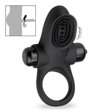 Laden Sie das Bild in den Galerie-Viewer, Vibro-Cockring mit Noppen