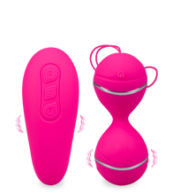 Laden Sie das Bild in den Galerie-Viewer, Vibro-Liebeskugeln mit vibrierender Fernbedienung