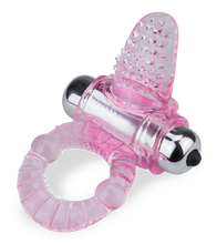 Laden Sie das Bild in den Galerie-Viewer, Vibro-Penisring mit genoppter Zunge