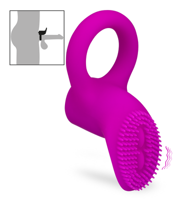 Vibro-Penisring mit Noppen