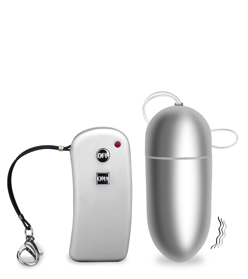 Vibroei mit Fernbedienung Brava - L