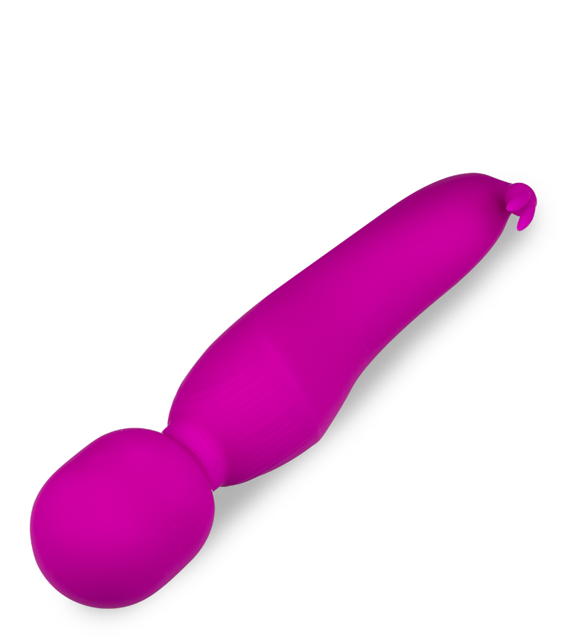 Wand Massager mit Rabbit Nirvana