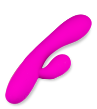 Laden Sie das Bild in den Galerie-Viewer, Wiederaufladbarer Rabbit-Vibrator Violetta