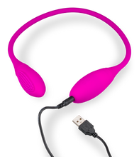 Laden Sie das Bild in den Galerie-Viewer, Wiederaufladbares Doppel-Vibro-Ei