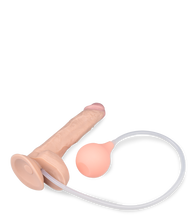 Laden Sie das Bild in den Galerie-Viewer, XL-Saugnapfdildo mit Spritzfunktion