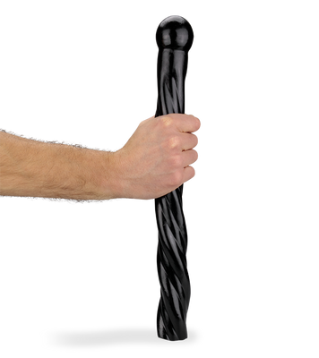 XXL-Analplug mit verdrilltem Schaft Flib