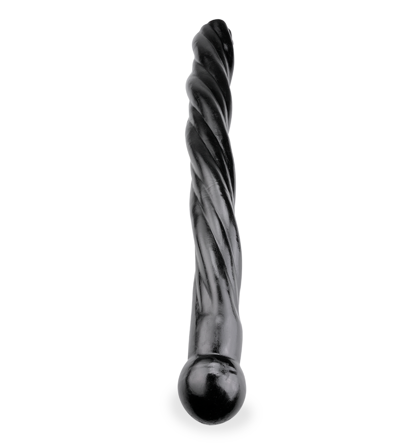 XXL-Analplug mit verdrilltem Schaft Flib