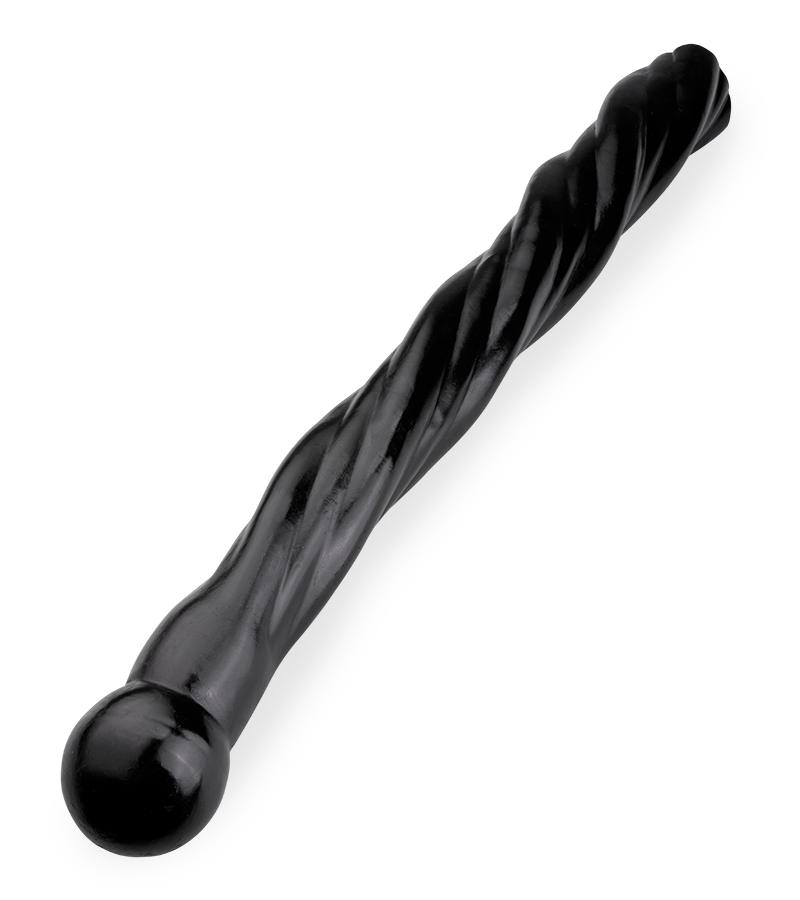 XXL-Analplug mit verdrilltem Schaft Flib