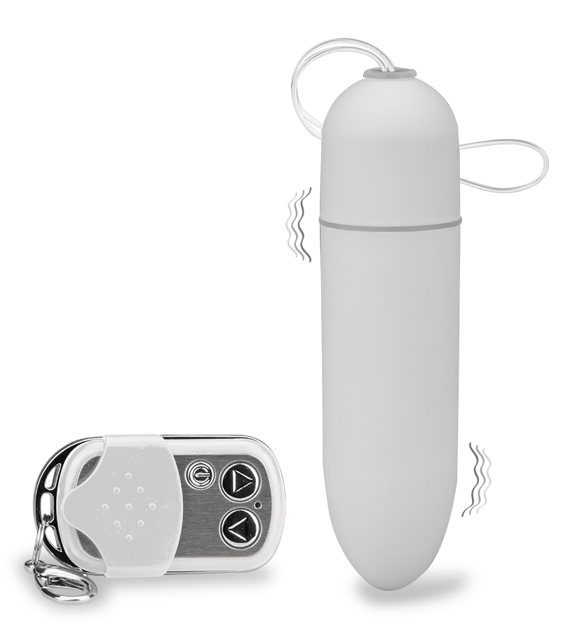 XXL-Vibroei mit Fernbedienung