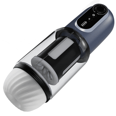 Masturbieren für Männer Elektrisch, Sex Spielzeug für Die Männer mit 5 Teleskop Rotation & 5 Saugmodi, Stufenloses Getriebe CVT Taschenmuschi Masturbator Penis Masturbatore